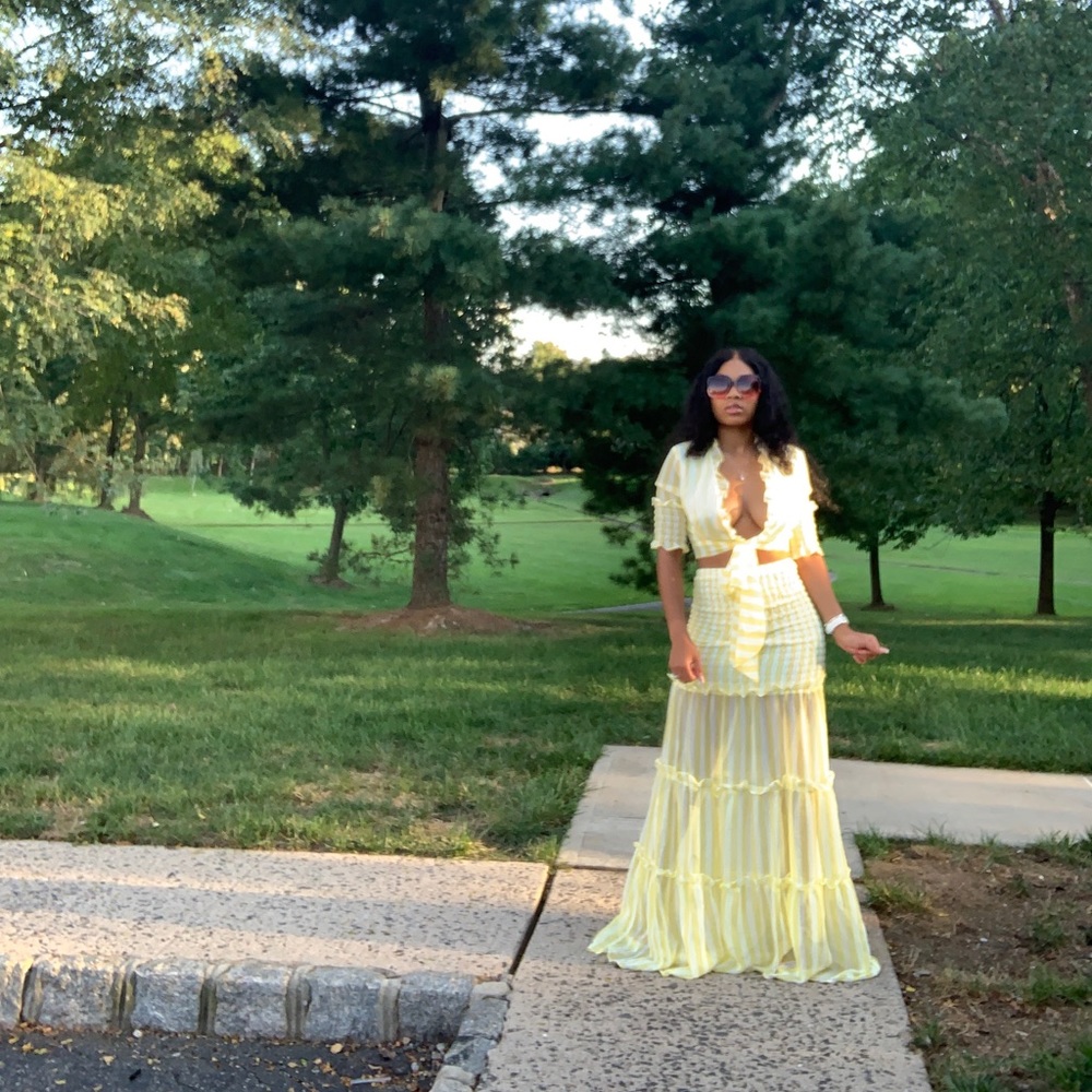 Maxi skirt set